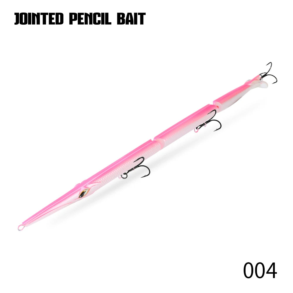 Hunthouse Señuelo Articulado Pencil Bait 3 Secciones 255mm/30.6g – Swimbait Hundido para Lubina y Pez Azul
