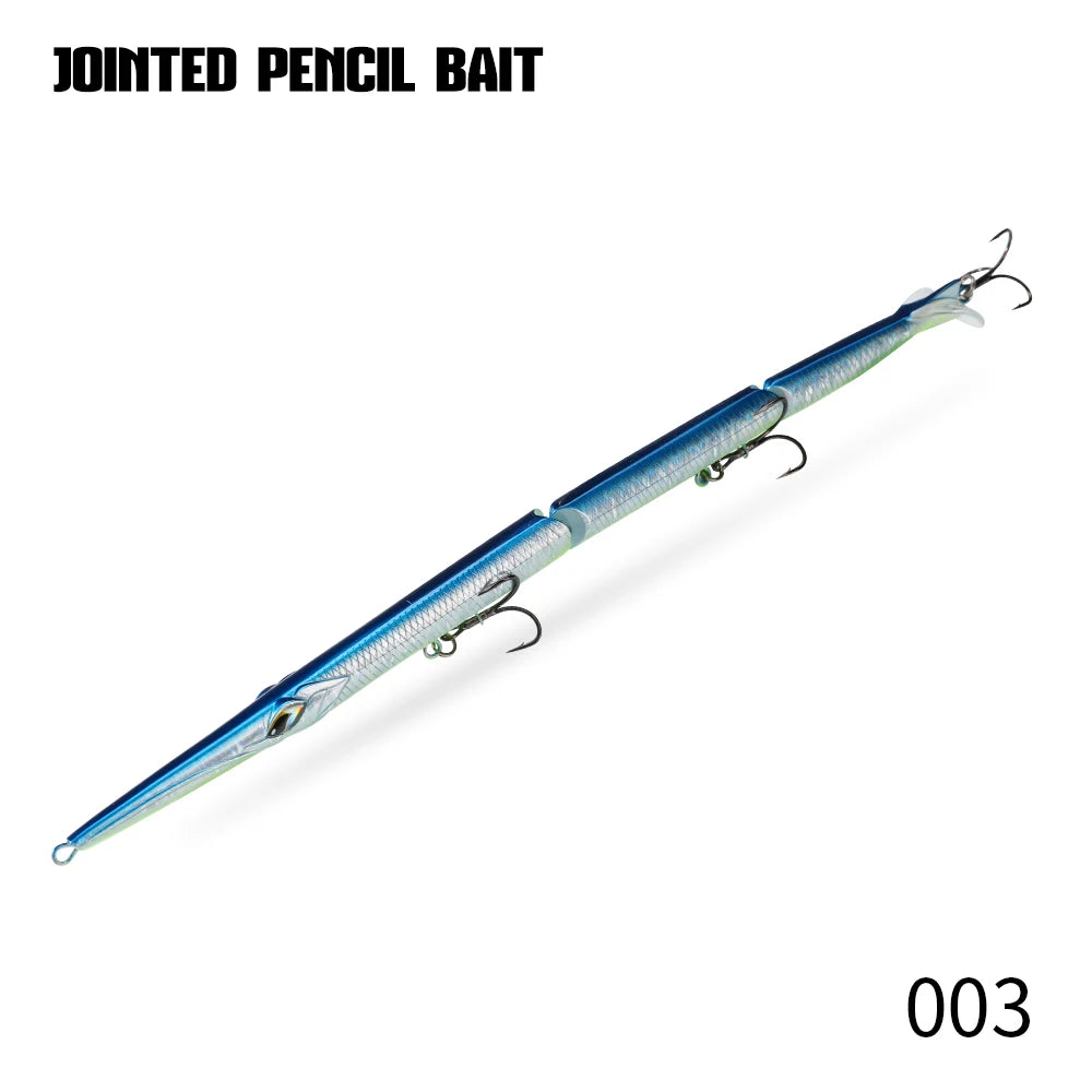 Hunthouse Señuelo Articulado Pencil Bait 3 Secciones 255mm/30.6g – Swimbait Hundido para Lubina y Pez Azul