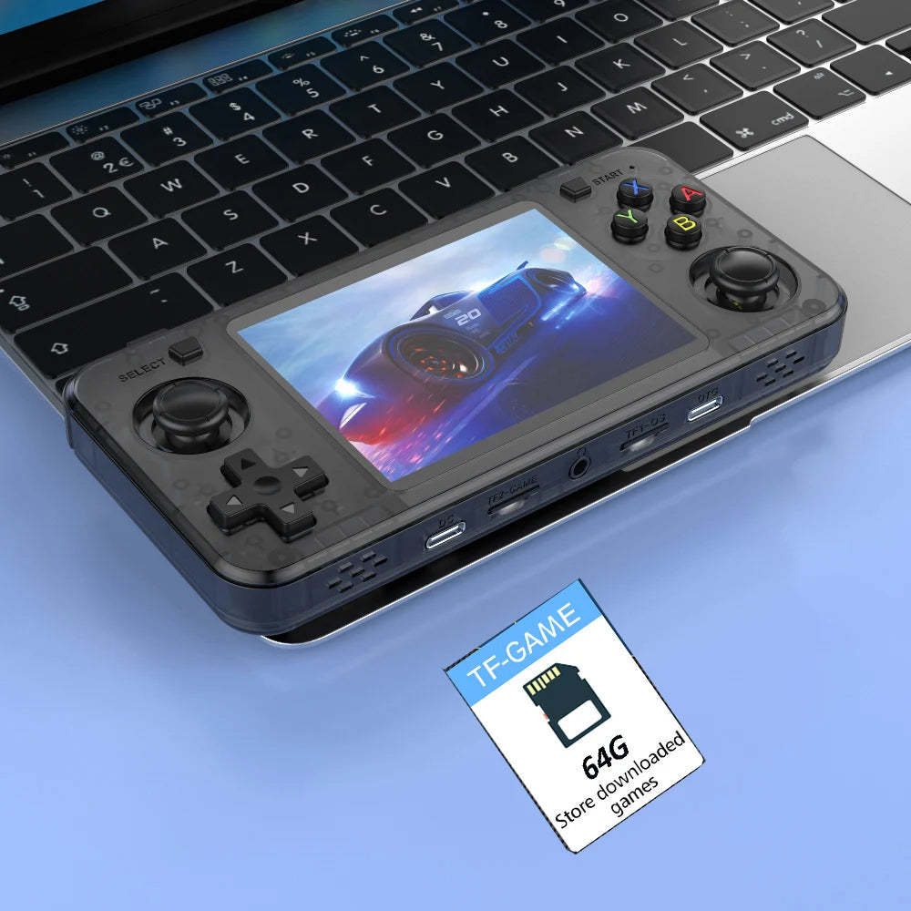Consola Retro Portátil R36H 64GB | Linux Open-Source con Pantalla IPS 3.5” y Miles de Juegos Clásicos