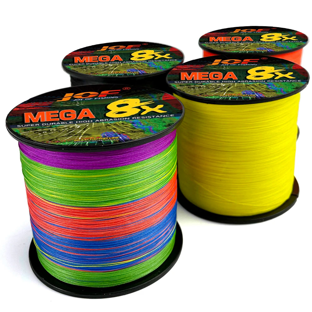 jof, linea pesca, linea trenzada, multifilamento, hilo pesca, pe 8 hilos, pesca mar, pesca carpa, accesorios pesca.