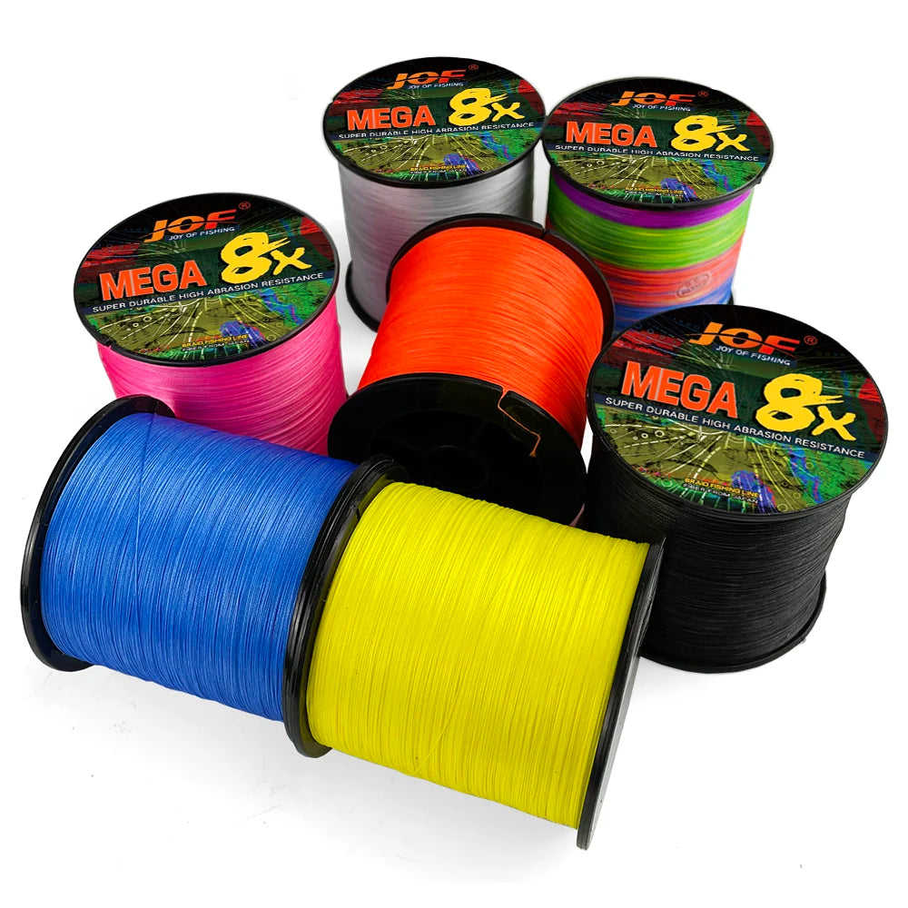 jof, linea pesca, linea trenzada, multifilamento, hilo pesca, pe 8 hilos, pesca mar, pesca carpa, accesorios pesca.