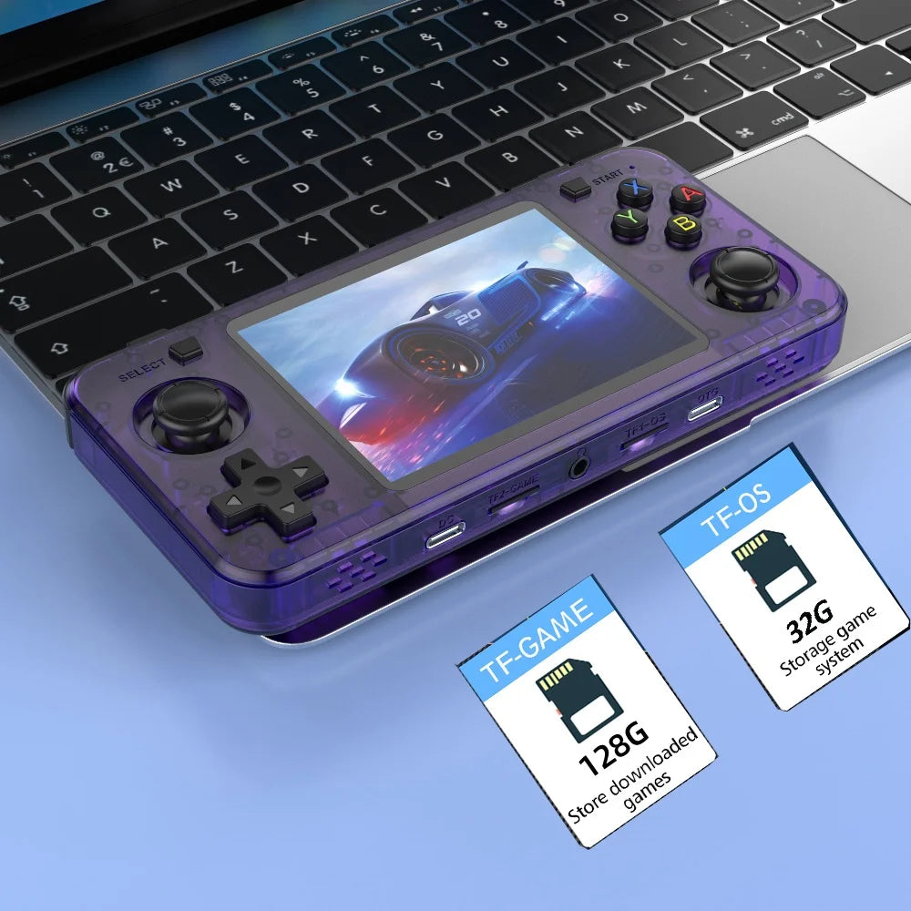 Consola Retro Portátil R36H 64GB | Linux Open-Source con Pantalla IPS 3.5” y Miles de Juegos Clásicos
