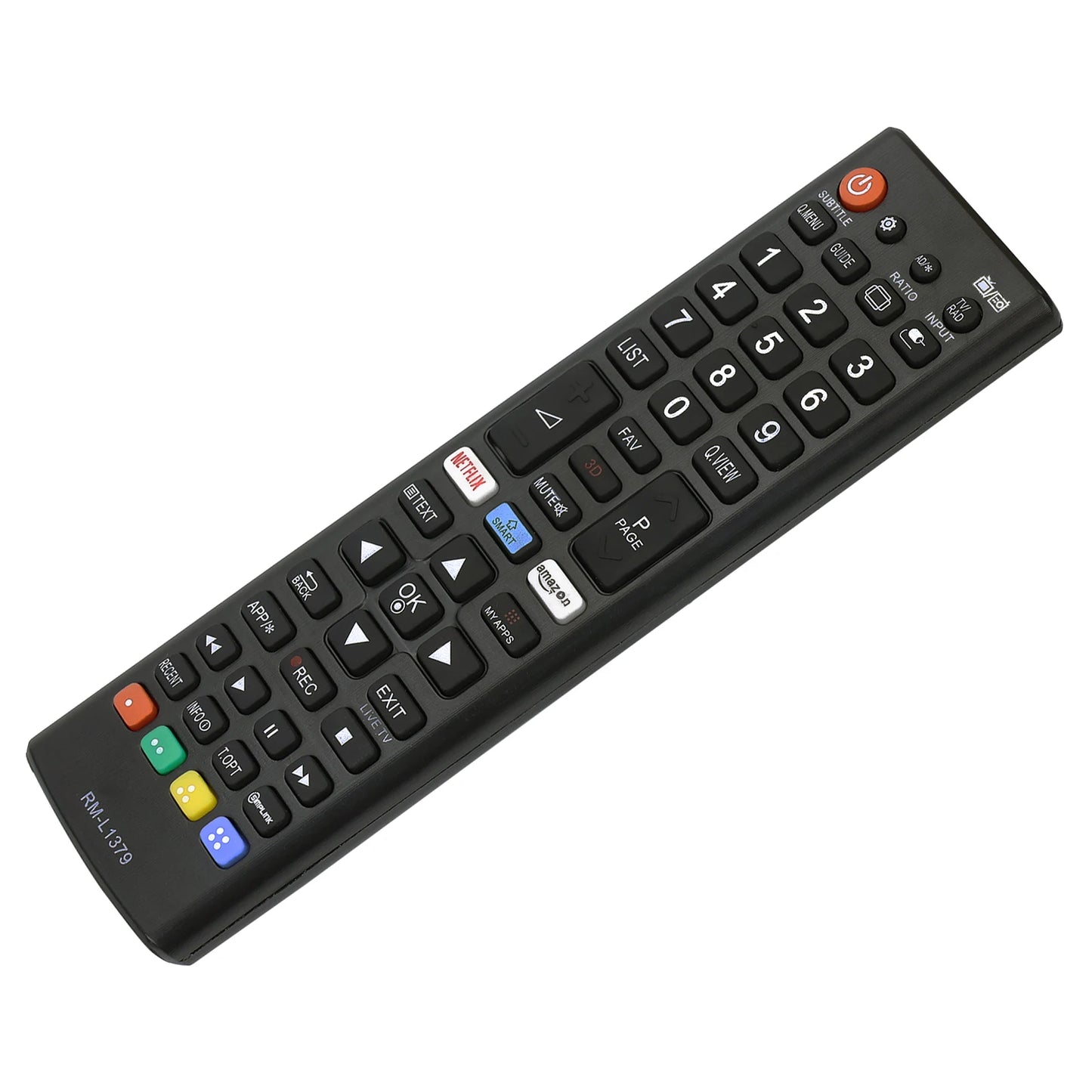 Mando a Distancia Universal para TV LG | Compatible con Todos los Modelos | Botones de Acceso Rápido a Netflix y Prime Video