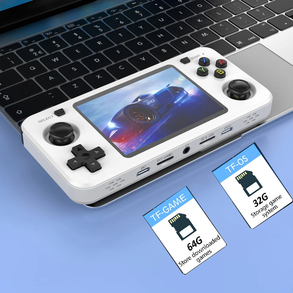 Consola Retro Portátil R36H 64GB | Linux Open-Source con Pantalla IPS 3.5” y Miles de Juegos Clásicos