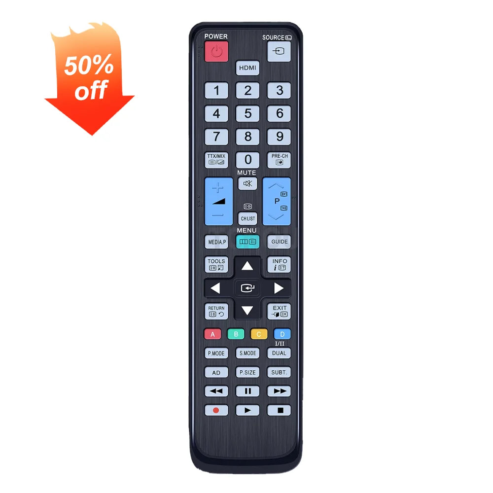 Mando a Distancia BN59-01014A para Samsung TV | Compatible con Modelos AA59-00507A / AA59-00508A / AA59-00478A / AA59-00466A / AA59-00581A