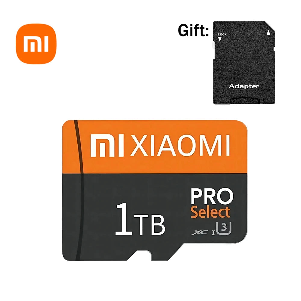 Tarjeta de Memoria Xiaomi SD de Alta Velocidad | 128GB / 256GB / 512GB / 1TB / 2TB | Micro TF para Cámara, Juegos y Dispositivos de Vigilancia