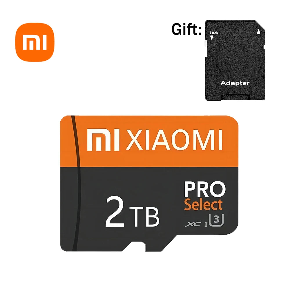 Tarjeta de Memoria Xiaomi SD de Alta Velocidad | 128GB / 256GB / 512GB / 1TB / 2TB | Micro TF para Cámara, Juegos y Dispositivos de Vigilancia