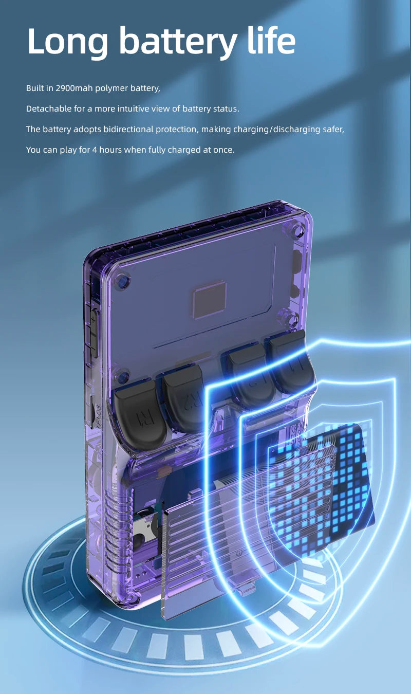 R36S PRO – Consola Retro Portátil Linux 3.5” IPS con 128GB y 15.000+ Juegos