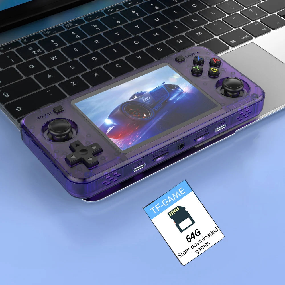 Consola Retro Portátil R36H 64GB | Linux Open-Source con Pantalla IPS 3.5” y Miles de Juegos Clásicos