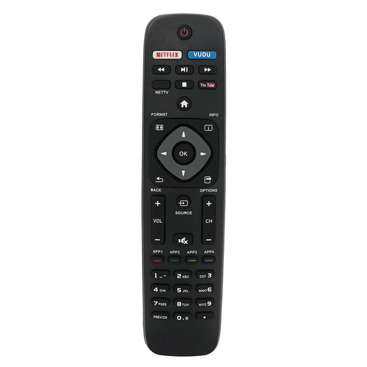 Mando a Distancia Universal para TV Philips | Repuesto Compatible con Modelos LCD, LED, 4K y Smart TV