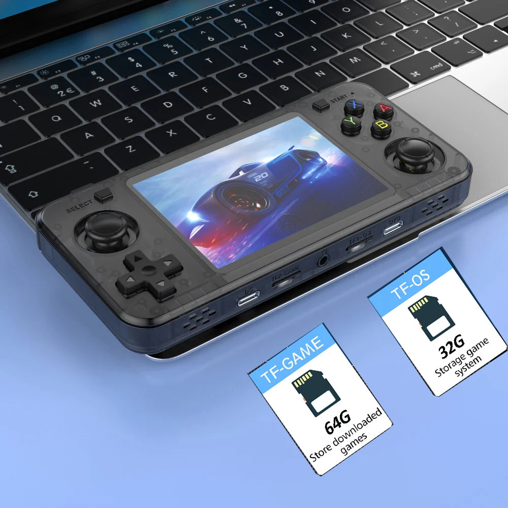 Consola Retro Portátil R36H 64GB | Linux Open-Source con Pantalla IPS 3.5” y Miles de Juegos Clásicos