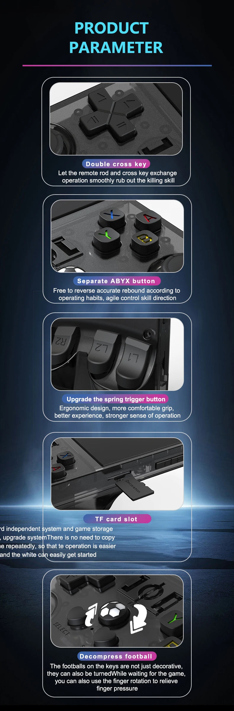 R36 PRO – Consola Retro Portátil 3.5” IPS Linux 128GB con 15.000+ Juegos