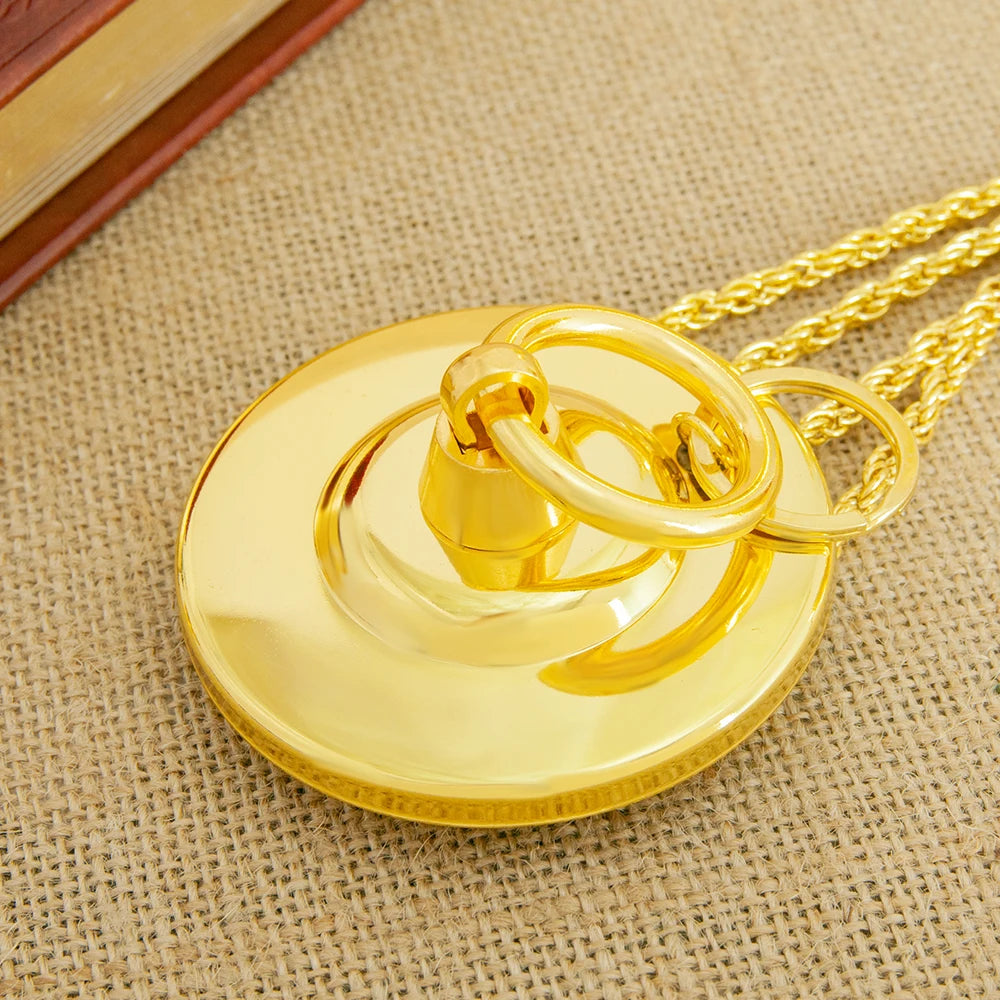 HTISOK Incensario Ortodoxo Dorado con Campanas | Cáliz Colgante para Iglesia o Decoración del Hogar