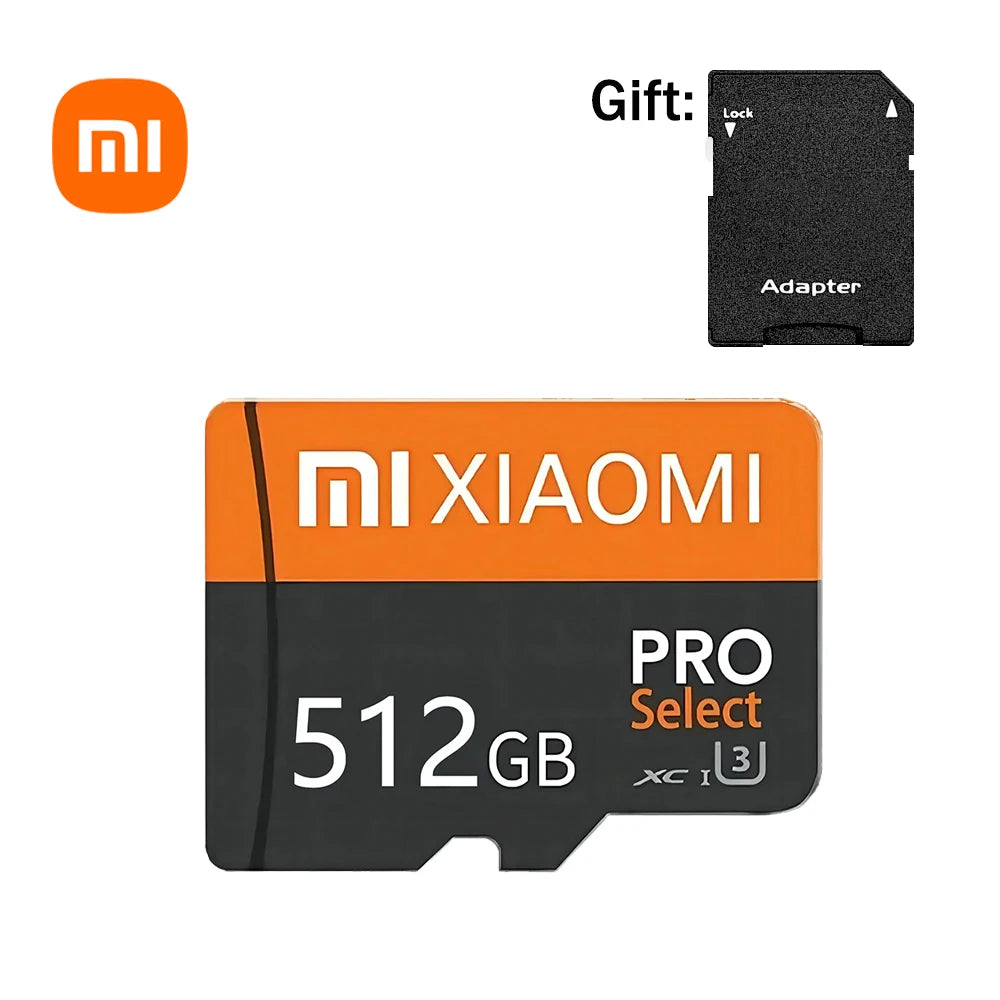 Tarjeta de Memoria Xiaomi SD de Alta Velocidad | 128GB / 256GB / 512GB / 1TB / 2TB | Micro TF para Cámara, Juegos y Dispositivos de Vigilancia